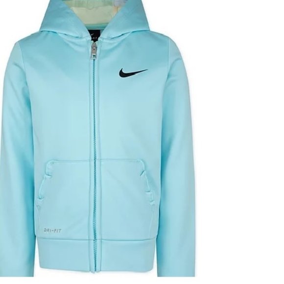 Girl's Nike Therma-Fit Full-Zip Hoodie & Legging Set - Picture 2 of 5